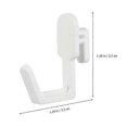 thumbnail image 2 of 24Pcs Pegboard Hooks Pegboard J Shaped Hooks Peg Display Hook Pegboard Accessories, 2 of 3