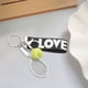 thumbnail image 4 of Llavero de tenis creativo, joyería de raqueta de tenis: jugadores de tenis perfectos, tenis verde 3, 4 of 7