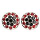 thumbnail image 1 of 2pcs colorful crystal glass drill buttons diy sewing jewelry crafts supplies clothes decor2pcs red, 1 of 5