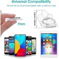 thumbnail image 3 of 2 Pack Clear Flower Cell Phone Rings 360 Degree Rotation Clear Glitter Mobile Phone Holder, 3 of 5