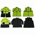 thumbnail image 2 of Petra Roc LBPJ6IN1-C3-3X Lime & Black Two Tone Waterproof 6-In-1 Parka Jacket Ansi Class 3 Light Weight Outer Jacket & Thermal Inner Inner Jacket Removable Hood, 3X, 2 of 3