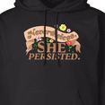 thumbnail image 3 of Inktastic Nevertheless, She Persisted Adult Hoodie Sweatshirt, 3 of 4