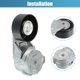 thumbnail image 4 of Polea tensora de correa de transmisión Unique Bargains No.12573024 para Buick Rainier 04-07, 4 of 6