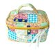 thumbnail image 4 of Bolsa de cosméticos portátil de gran capacidad, bolsa de almacenamiento para el cuidado de la piel, bolsa de algodón acolchada portátil, lindo oso para viajes de estudiantes, 4 of 6