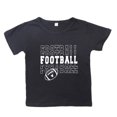 thumbnail image 1 of Spring And Summer New Kick Off Footbal Letter Print Children'S Round Neck T-Shirt Casual Short-Sleeved Top - Black pattern 3, 1 of 2