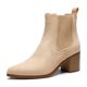 thumbnail image 1 of Botas Chelsea Cortas de Gamuza Nude DREAM PAIRS SDAB2314W, 1 of 8