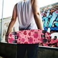 thumbnail image 7 of 33"x9" Skateboard Grip Tape Protector Sheets Nonslip Protection Griptape Sheet for Outdoor Sports Red Valentine's Day Pattern, 7 of 7