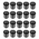 thumbnail image 1 of 20pcs Pool Cues Protectores finales Cues Pool CUBRAS Funda Funda Piezas protectoras de barras de snooker, 1 of 5