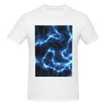 thumbnail image 4 of Bingfone Blue Lightning Men'S Loose Fit Short-Sleeve Pocket T-Shirt, 4 of 7