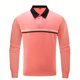 thumbnail image 3 of pstuiky camisetas de manga larga para hombre, Camisa deportiva de manga larga con solapa y botones para hombre camisetas de hombre m, 3 of 4