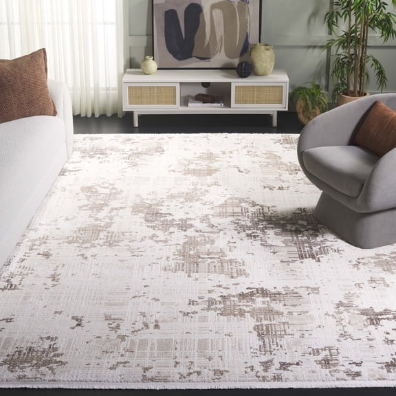 Safavieh Emerald Joleen Abstract Area Rug, Ivory/Beige, 8' x 10'