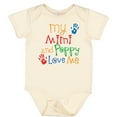 thumbnail image 3 of Inktastic Mimi and Poppy Love Me Boys or Girls Baby Bodysuit, 3 of 5