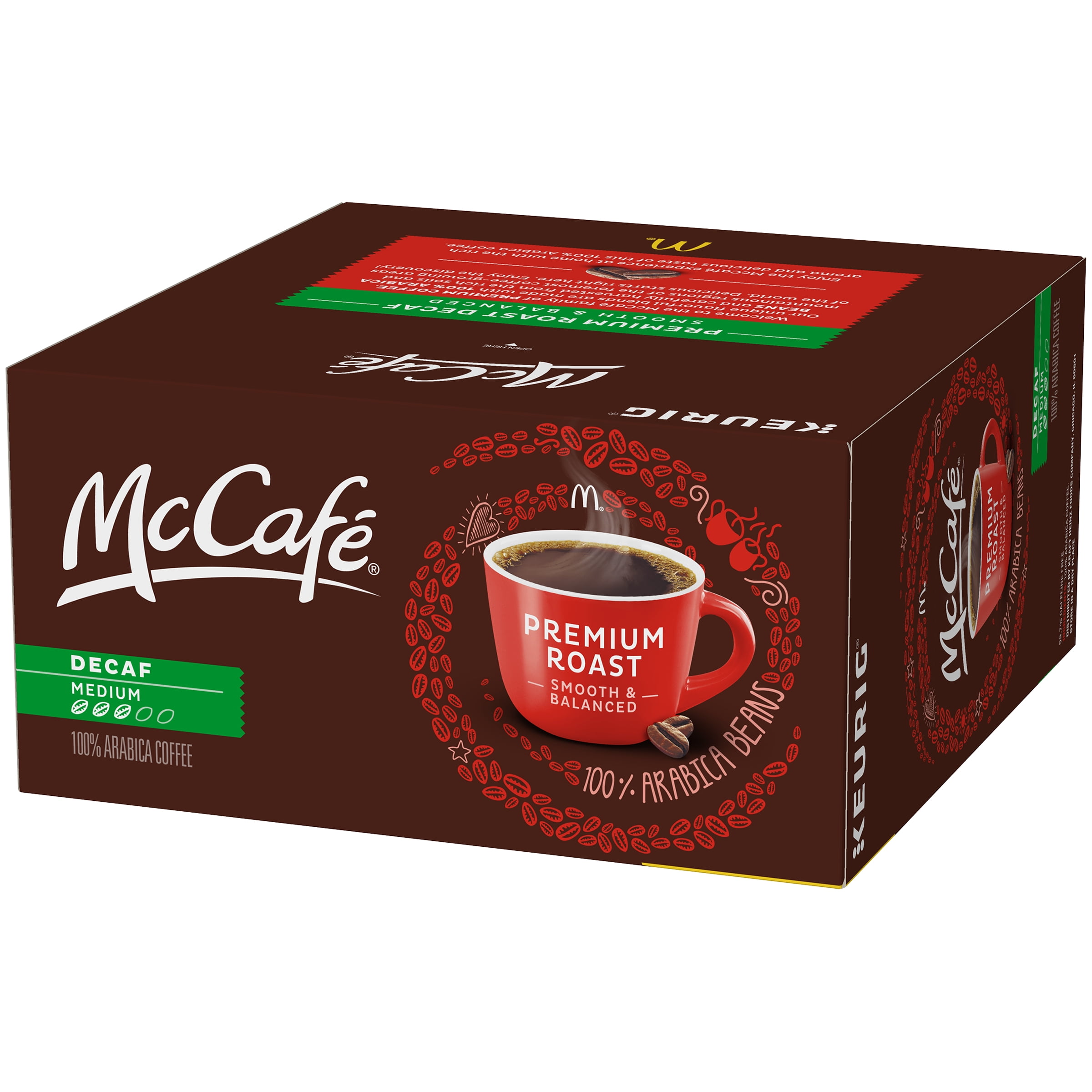 McCafe Premium Roast Decaf Coffee K-Cup Pods, 32 ct Box