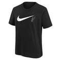 thumbnail image 2 of Youth Nike Black San Antonio Spurs Swoosh T-Shirt, 2 of 3