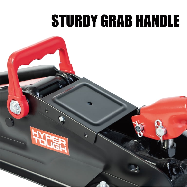 Hyper Tough T82011W Trolley Jack, Work for Sedan and Coupe, 2 Ton