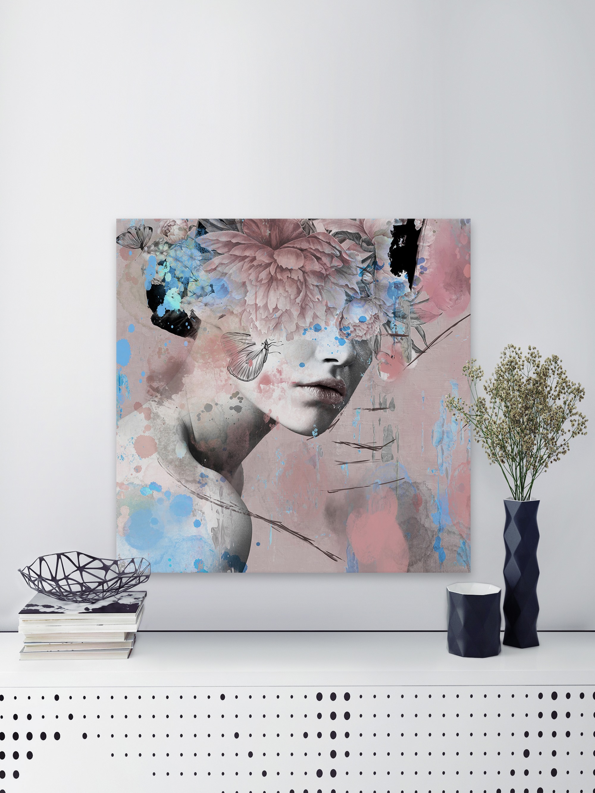 Parvez Taj Wild Floral Headdress Canvas Wall Art
