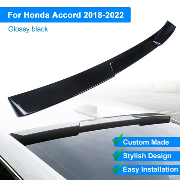 Rear Window Roof Spoiler JDM Style Fit For Honda Accord 2018 2019 2020 2021 2022