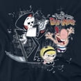 thumbnail image 2 of Grim Adventures of Billy & Mandy Splatter Cast Women's T Shirt, Navy, 2X-Large, 2 of 6