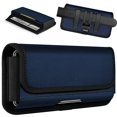 thumbnail image 1 of Funda para teléfono móvil Ykooe, resistente, de nailon, compatible con iPhone Galaxy Blue, 1 of 7
