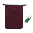 thumbnail image 4 of DYNWAVECA Motorcycle Helmet Bag with Lock Large Capacity for Bikes Riders dark red, 4 of 10