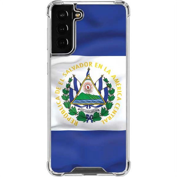 Skinit Countries of the World El Salvador Flag Galaxy S22 Plus Clear Case