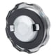 thumbnail image 2 of Tapa de la celda de combustible, tapa de combustible cromada para tanque de combustible de motor pequeño, tapa de tanque de combustible, claridad notable, 2 of 12