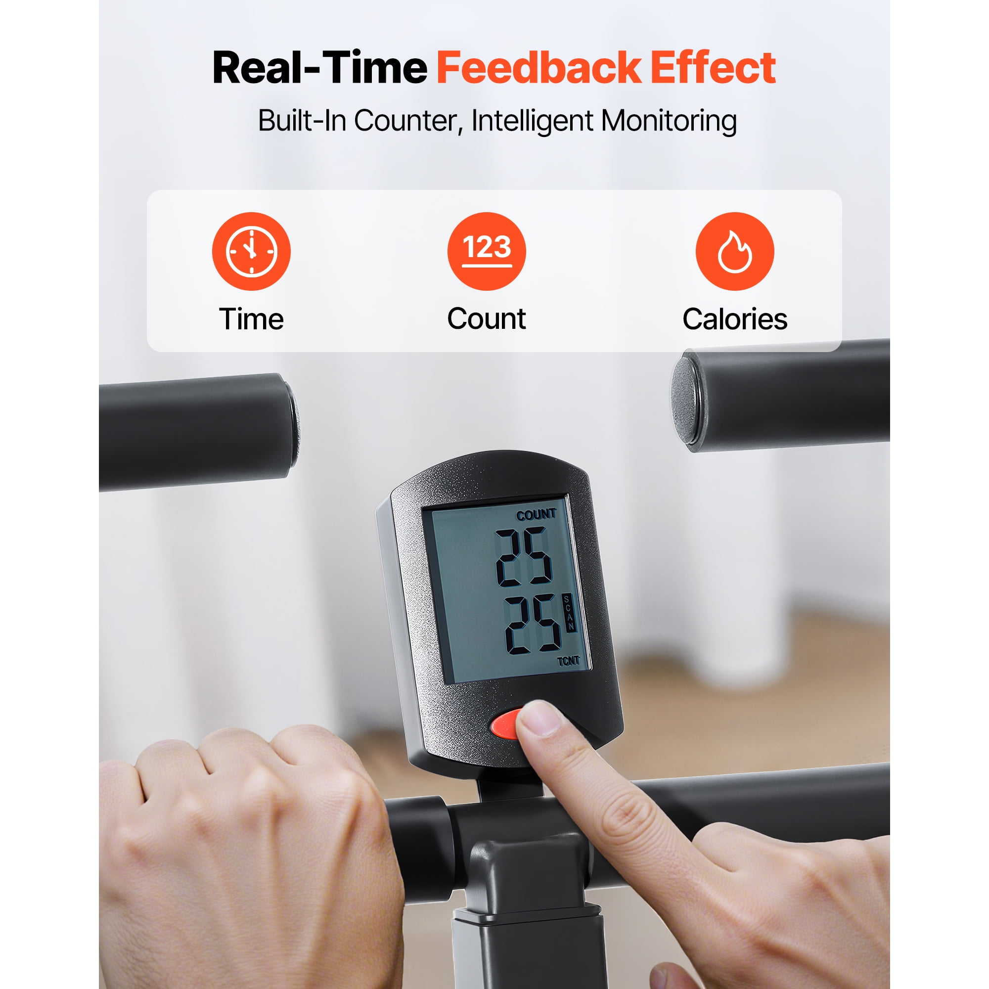 KFFKFF Foldable Squat and Rowing Machine for Home Workouts, Easy-to-Set-Up Exercise Equipment with Resistance Bands, Glute and Leg Training Machine, Black