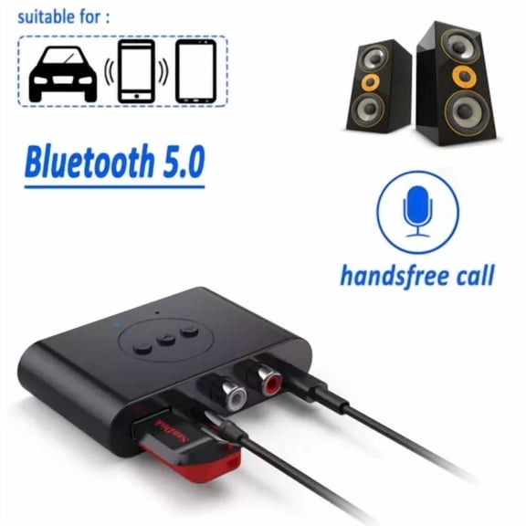 Bluetooth 5.2 Receiver Nfc 3.5Mm Aux Rca Wireless Audio Adapter For Home Stereo