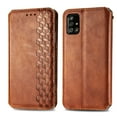 thumbnail image 2 of Galaxy A71 4G Case, Premium PU Leather TPU Wallet Cover with Card Holder Kickstand Hidden Magnetic Adsorption Shockproof Flip Folio Cell Phone Protective Case for Samsung Galaxy A71 4G,Brown, 2 of 9
