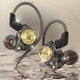 thumbnail image 4 of Wired Earphone Heavy Bass Wired Dynamic Headphone with Mic Volume Control for Cell Phones Black, 4 of 5