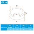 thumbnail image 2 of Unique Bargains M5 Finition Rondelle à Fraiser 20 Pcs 16mmx3.5mm 304 Acier Inoxydable Rondelle de Finition pour Tasse Vis Plate Joint, 2 of 6