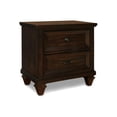 thumbnail image 6 of New Classic Furniture Sevilla 5-Piece Wood Queen Bedroom Set in Walnut, 6 of 20