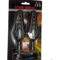 thumbnail image 2 of HUGFEGWE Motorcycle LED Turn Signal Light 12V Arrow Flowing Blinker Indicator Running Light for Scooter U2536-21377, 2 of 5