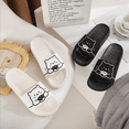 thumbnail image 5 of Woman Summer Beach Slides Cartoon Teddy bear women shoes Platform Cloud Sandal Flip Flops cute Non Slip Anti Skid Ladies new, 5 of 6