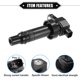 thumbnail image 4 of 4 Uds Bobinas de Encendido Compatibles para Kia Soul L4 1.6L 10-11 Negro Unique Bargains, 4 of 7