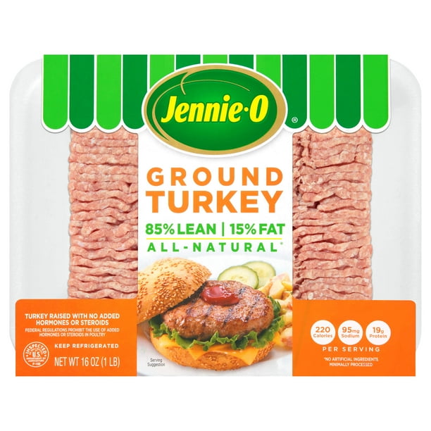 JennieO Ground Turkey, 16 Ounce (1 pound)