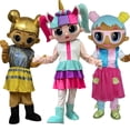 thumbnail image 2 of Nuevo disfraz de mascota unicornio para niña, disfraz de fiesta de cumpleaños para adultos, disfraces de Halloween, ropa de cosplay, celebración navideña, 2 of 5