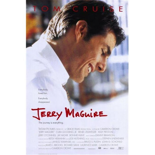Posterazzi Mov Jerry Maguire Movie Poster 11 X 17 In Walmart Com Walmart Com