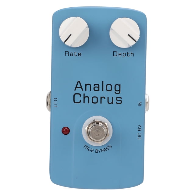 Classic bbd analog chorus pedal for guitar jf-37 true bypass