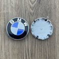 thumbnail image 1 of 4 Pieces 68MM Auto Hub Caps for BMW Center Caps Rim Center Caps Wheel Center Badge Shape Decoration Accessories, 1 of 1