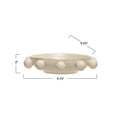 thumbnail image 4 of Bloomingville 9.75 Inches Stoneware Bowl with Orbs and Reactive Glaze, Cream, 4 of 6
