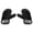Black, variant on HEVIRGO Infant Gloves with Thick Fastener Tape, Autumn Winter Toddler Boys Girls Adjustable Plush Gloves for Outdoor
