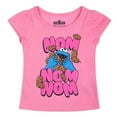 thumbnail image 6 of Sesame Street Baby Girls Elmo Big Bird Cookie Monster 3-Pack Short Sleeve T-Shirts for Infant and Toddlers, 6 of 6
