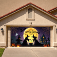 thumbnail image 5 of Spooky Theme Halloween Banner Decorative Design Witches Scene Pumpkin Decoration Night Sky for Holiday Celebration Party Event, 5 of 5