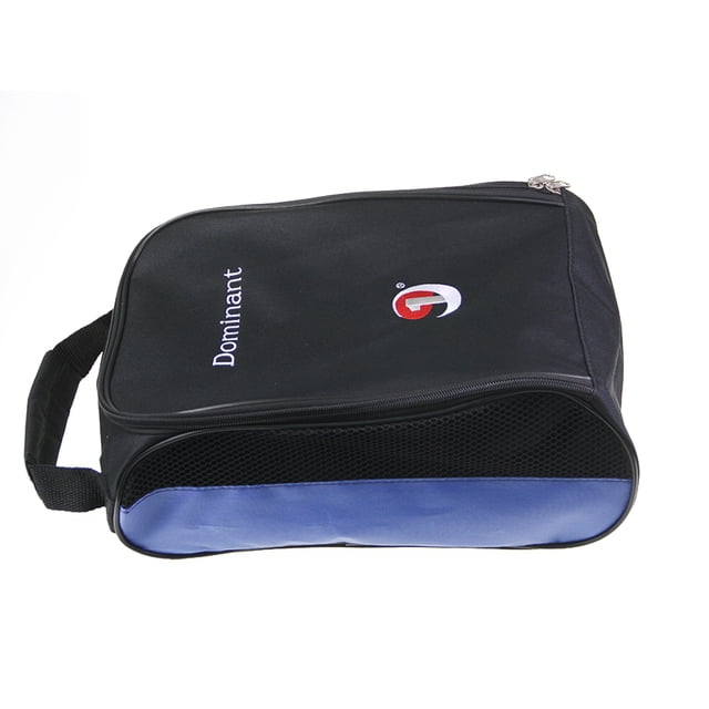 Dominant Golf Shoe Bolsa Organizador Bolsas portátiles Pocket Capacidad grande Deportes Senderismo Accesorios para calcetines Tees Zapatos de fútbol azul negro Guardurnaity OD003041-02