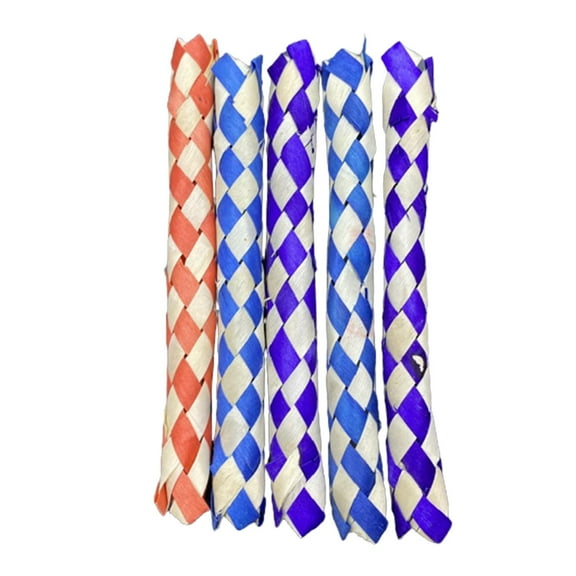 QHUDLV Finger Traps Toy – 15cm Novelty Loot Bag Fillers for Weddings and Kids Parties