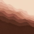 thumbnail image 2 of Borges, Victoria 20x20 Gold Ornate Wood Framed with Double Matting Museum Art Print Titled - Gradient Scape I, 2 of 4