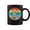 Black, variant on Cute Retro Snake For Snake Lovers Coffee Mugs