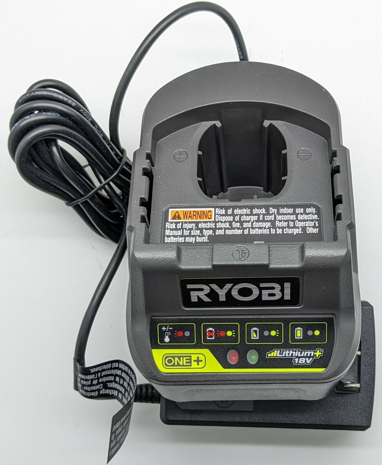 RYOBI Clamp Fan 4-Inch ONE+ 18V Cordless and battery+charger