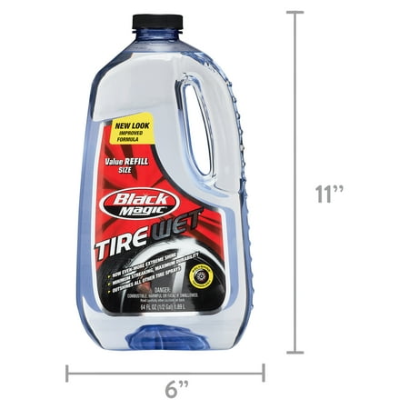 Black Magic Tire Wet, 64oz. Tire Shine - 120011